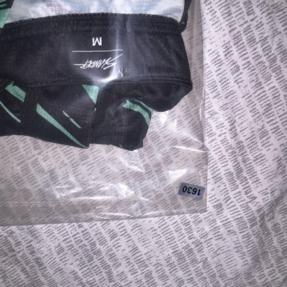 Slander Medium Official Marble Green Astronaut Baseball Jersey Mens - Picture 10 of 10